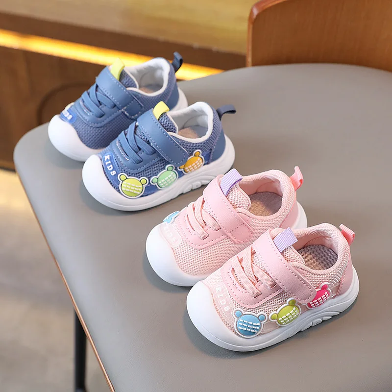

Cute Girl Sneaker 2025 Autumn New Baby Shoe Soft Sole Baby Walking Shoe Breathable Kid Shoe Casual Child Boy Sports Shoes Tenis