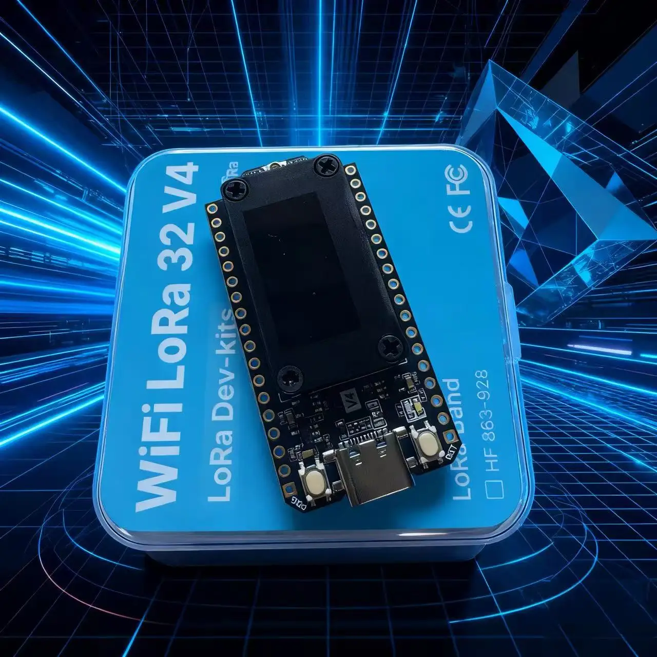 

Новая местуртическая сеть Heltec LoRa 32 V4 GPS ESP32 SX1262 0,96 дюйма OLED на солнечной энергии Dev-Board Mesh Network WiFi LoRa BLE Low Power