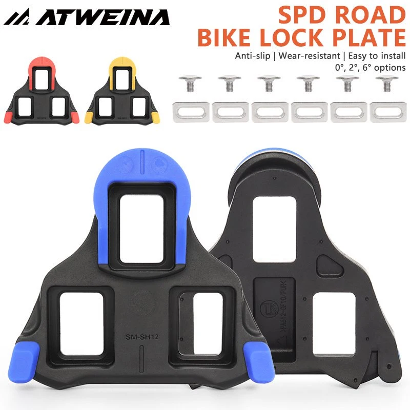 ATWEINA Road Bike Riding Lock Plate Suitable for SPD System Suitable for Shimano SH10 SH11 SH12 System