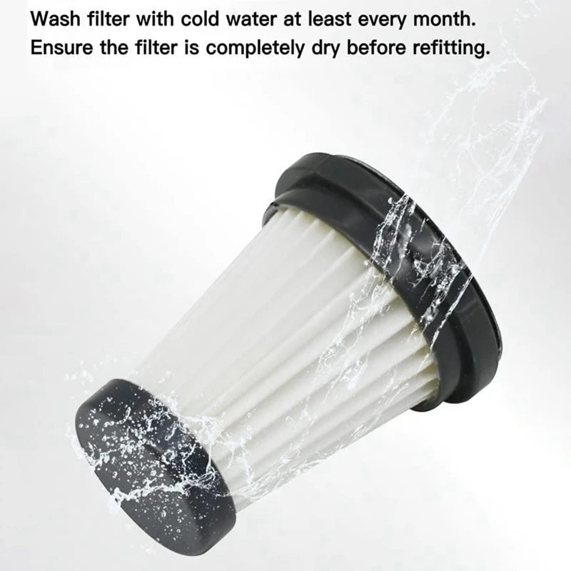 Filtres d'aspirateur pour MOOSOO K12,K12 Pro,K13, remplacement pour aspirateur à main, 5 paquets