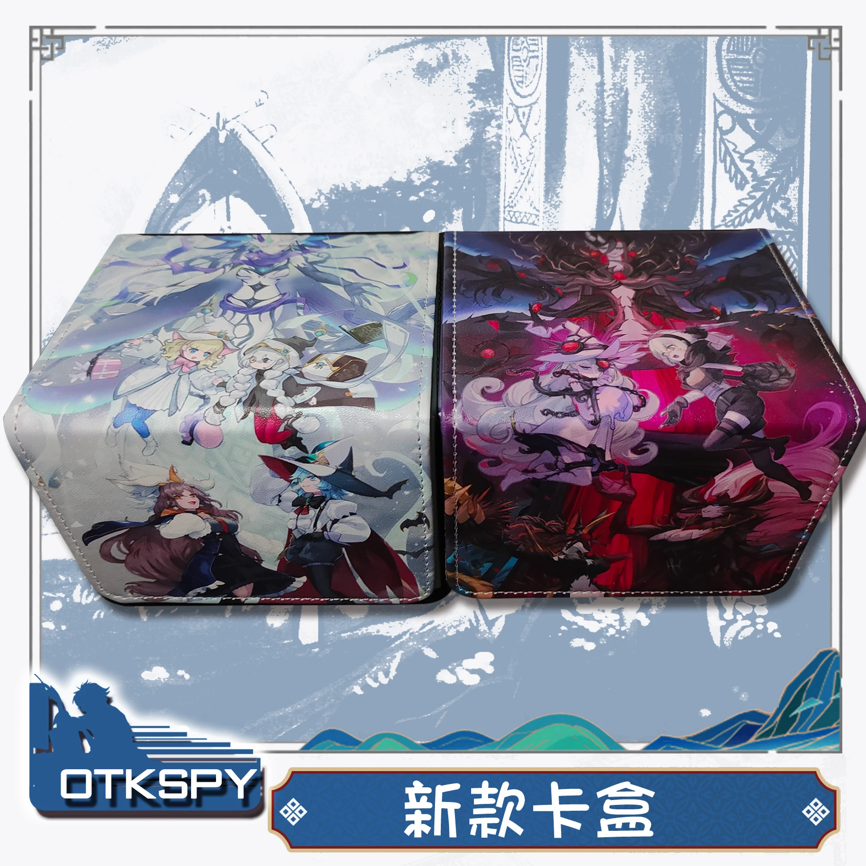 

Yugioh Elzette, Azamina of the White Forest Deck Box Yu-Gi-Oh! TCG OCG PTCG Коллекционные карточки Коробка для хранения из искусственной кожи 100+