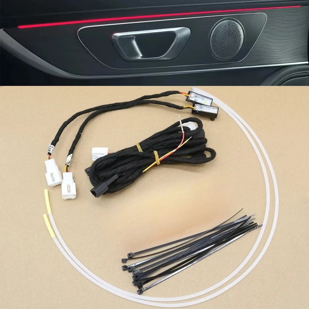 64 Color Rear Door Backlight Ambient Light Interior Decoration Atmosphere Lamp For Chery Tiggo 8 Pro Max 2021- 2025