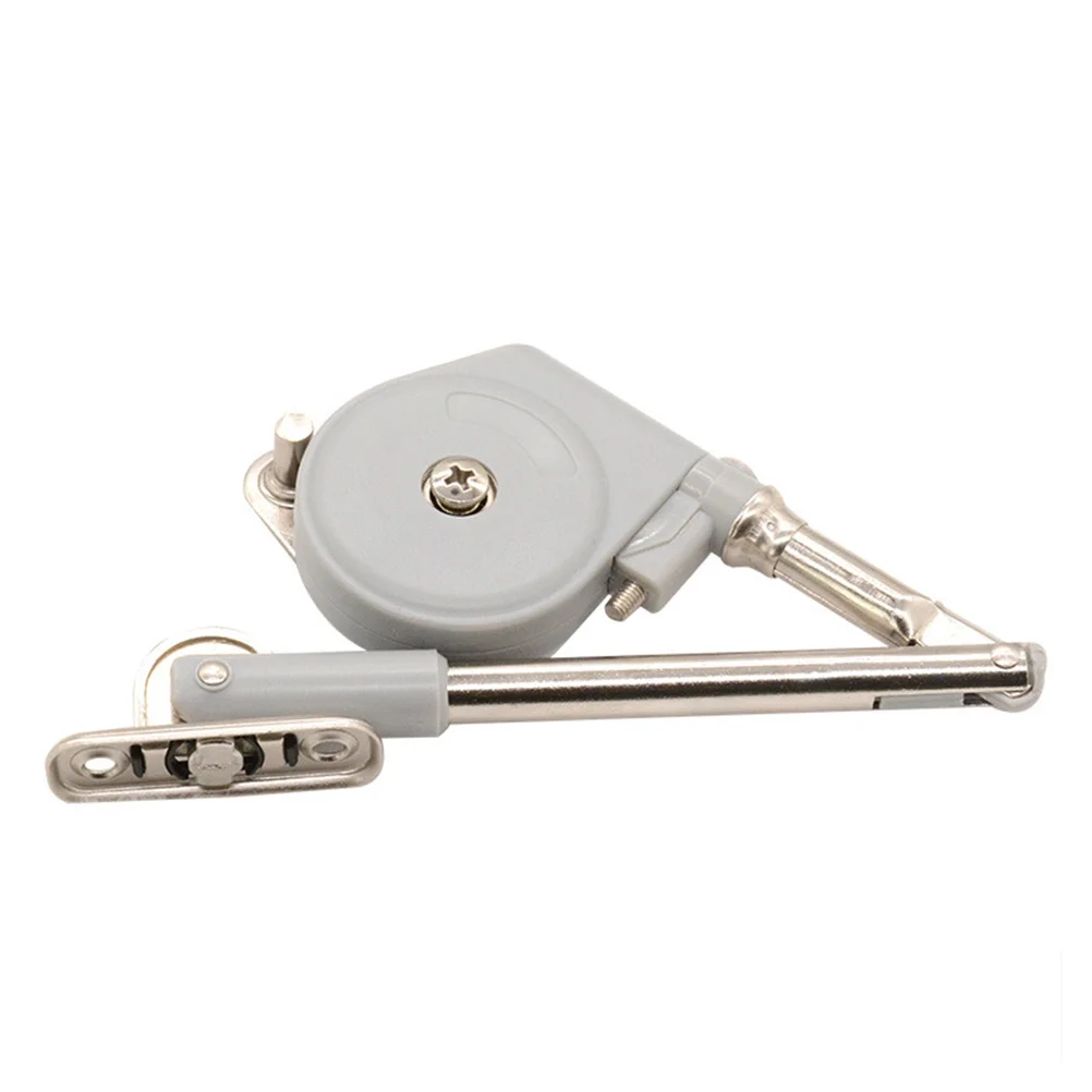 

Heavy Duty Hydraulic Gas Strut For Cabinet Cupboard Door Support 90 Degree Lift Full-Stage Damper No Oil Leak Sturdy Metal Satin