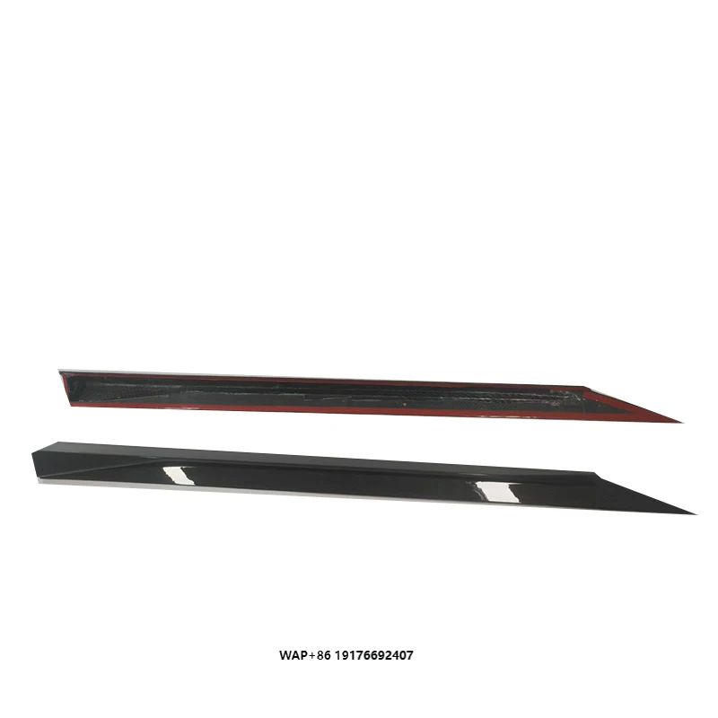 

High Quality New Style Dry Carbon Fiber Side Extension forBMW G90 G99 M5 Sedan 2025+ Side Skirt