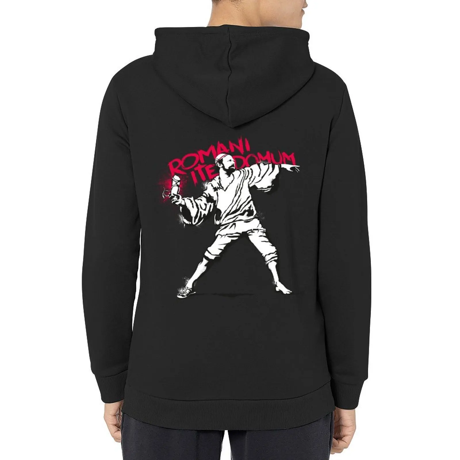 

Romani Ite Domum Hoodie men's sweat-shirt set graphic t shirts men anime clothes men clothes designer hoodies