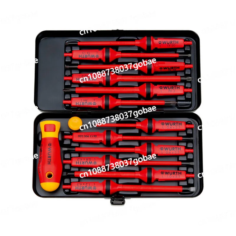 

061390014 VDE screwdriver, electrical insulation screwdriver set 14-piece set