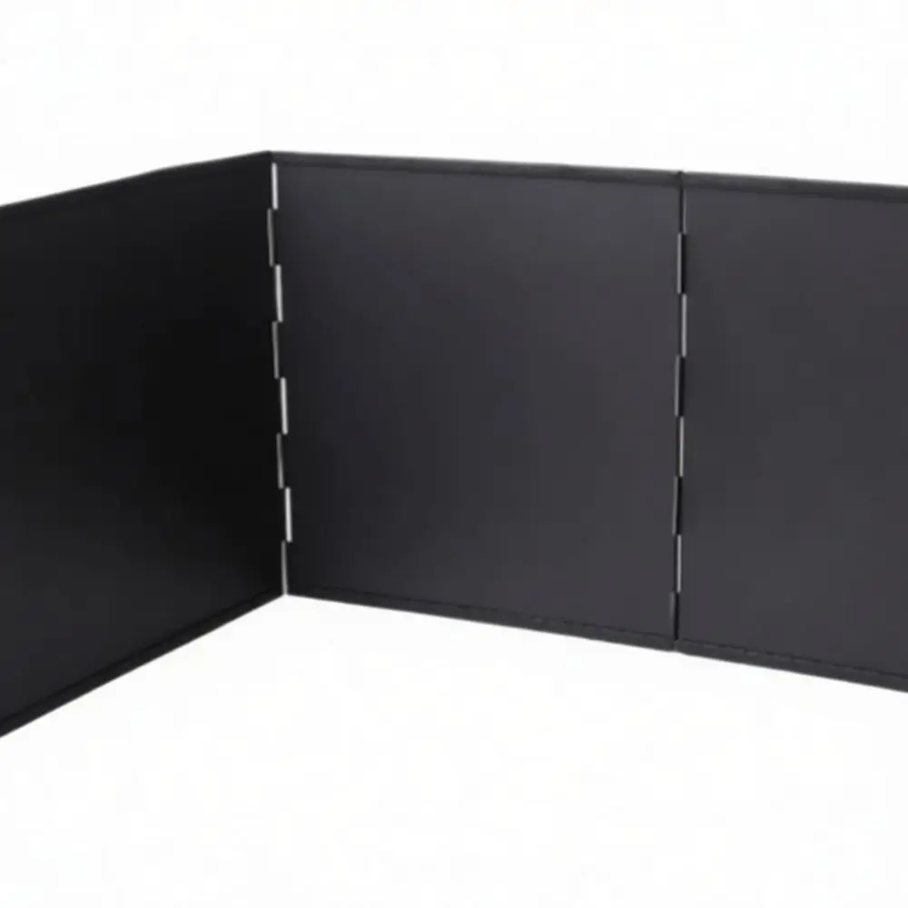 Foldable Kitchen Oil Screen Galvanized Metal Stove Splatter Guard Heat Resistant Cooking Barrier Protection Accessory