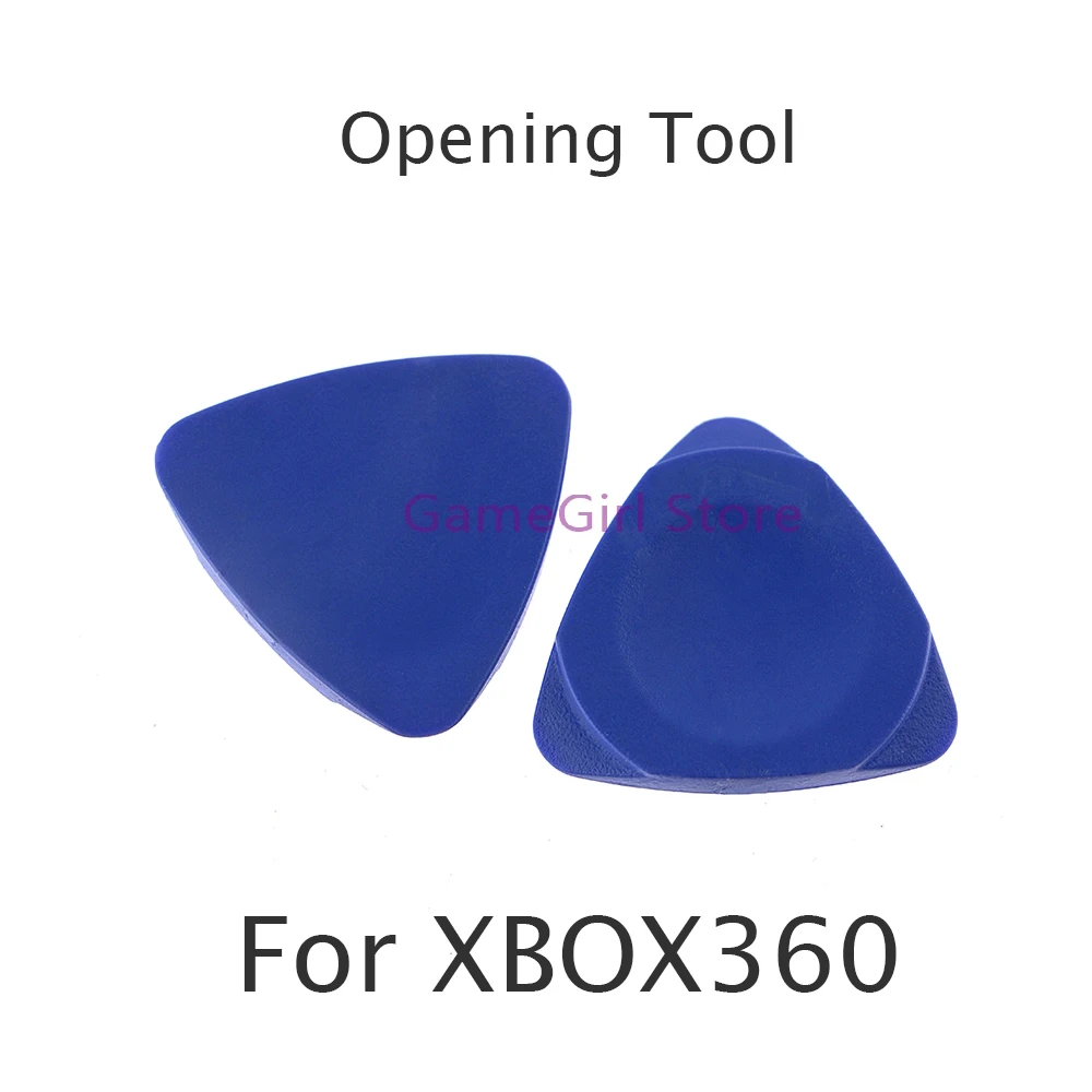 10pcs Blue Plastic Triangle Pry Bar Disassembly Opening Tools for XBOX360 XBOXONE PS4 PS3 PSP PSV Console Controller