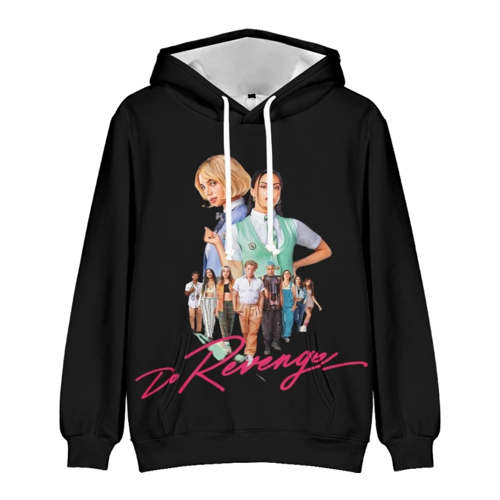 

2026 Do Revenge American Movie Hoodie Long Sleeve Women Men Hooded Sweatshirt Casual Style Unisex Clothes