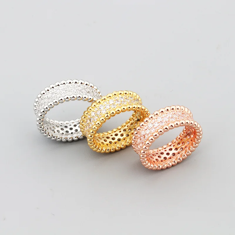 High Quality Fashion Classic 925 Silver Vcab Kaleidoscope Ring For Everyday Wear