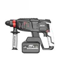 NANWEI Cordless Brushless Power Tools 21V Cordless Tools Combo Set Drill/Wrench/Angle Grinder/Hammer