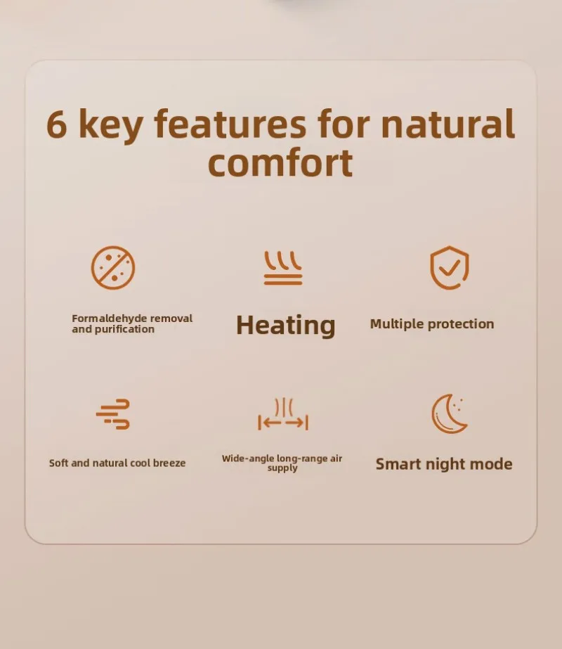 Heater Heater Household Small Hot and Cold Air NF501