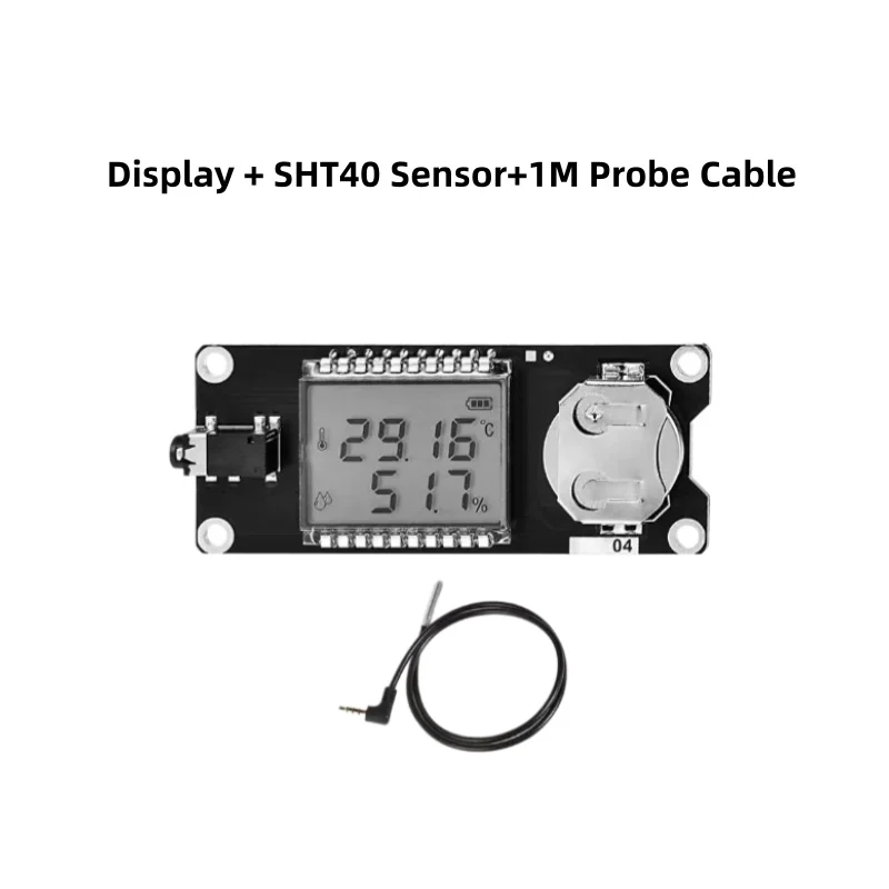 SHT40 SHT41 SHT45 High-Precision Temperature And Humidity Sensor Module For Incubator Use Screen Display With External Probe