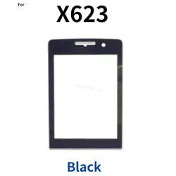 Novaphopat Black Glass Screen For Philips Xenium X623 623 Glass lens Panel Replacement + tracking