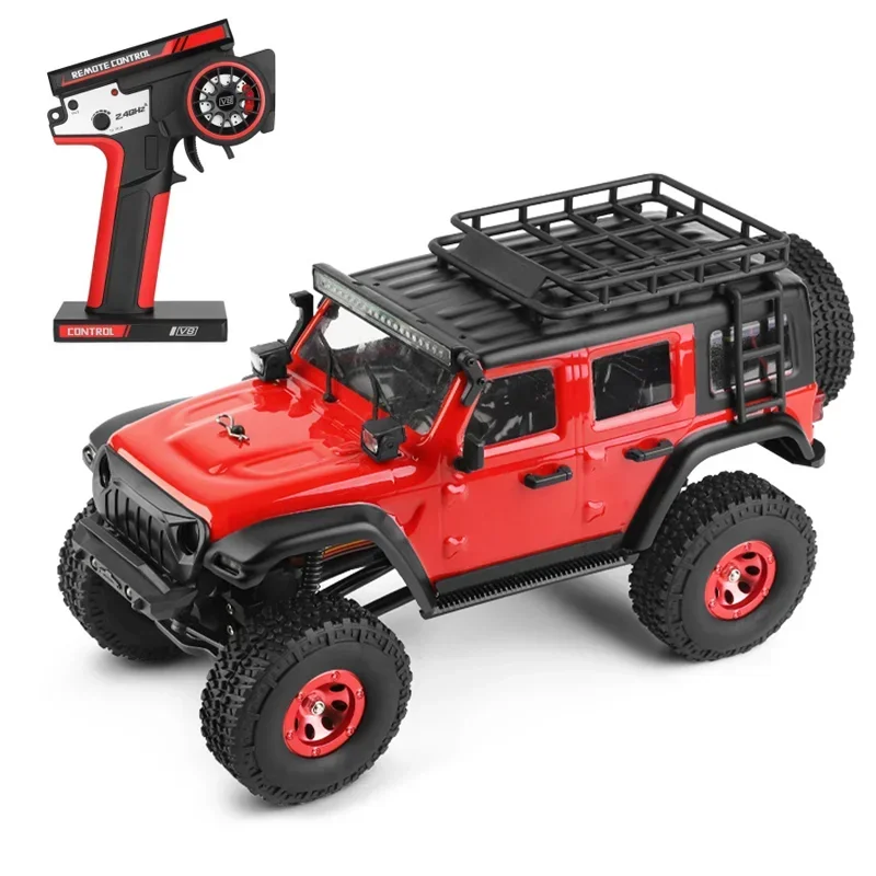 

Wltoys 2428 1:24 Радиоуправляемый автомобиль 2,4G со светодиодной подсветкой 4WD внедорожник с дистанционным управлением механический грузовик для детей игрушка подарок