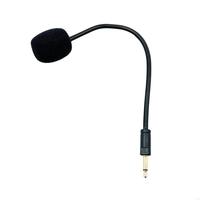573A Game Mic Replacement for Kraken V3 Pro Hyper Sense Wireless Gaming Headset, 3.5mm Microphone Boom with Foam Cover