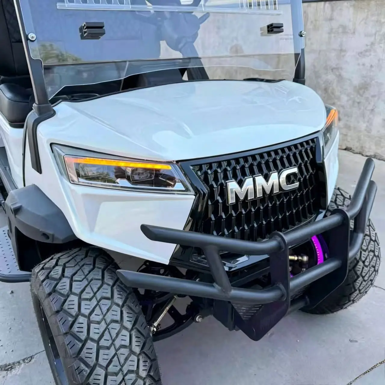 2026 New MMC Brand off-road tires aluminum alloy frame CE 48/60/72V Electric Golf Cart 2/8 Seat Electric Golf Buggy Cart