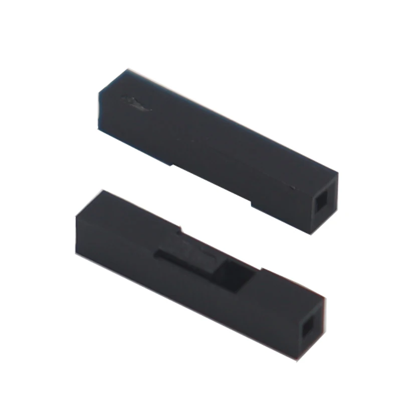 【50-10PCS】2.54mm Dupont Connector 2.54 Single Row Plastic Shell Plug 1P 2P 3P 4P 5P 6P 7P 8P 9P 10P With Female Terminal - Image 4