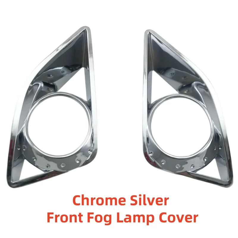 

For Toyota Corolla Altis 2008 2009 2010 2011 2012 Chrome Car Accessories Decoration Front Fog Lamp Covers Trim Paste Style