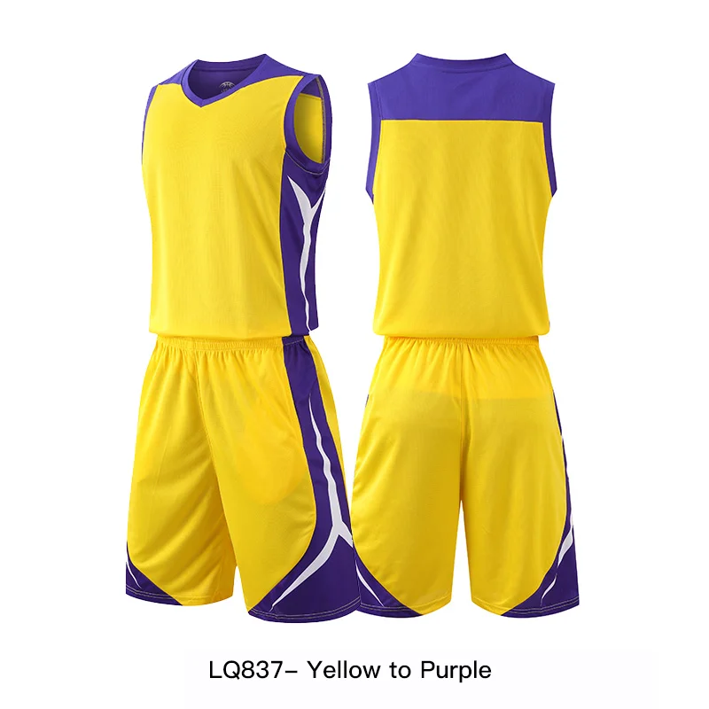 Basketball Jersey Customize Adult Kid Quick-drying Training Uniform Shirts Sleeveless  Sportswear Tracksuit Sport Suit Clothing