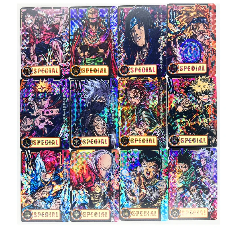 31pcs/set ONE PIECE ONE PUNCH MAN Super Saiyan Heroes Battle Card Ultra Instinct Game Collection Cards