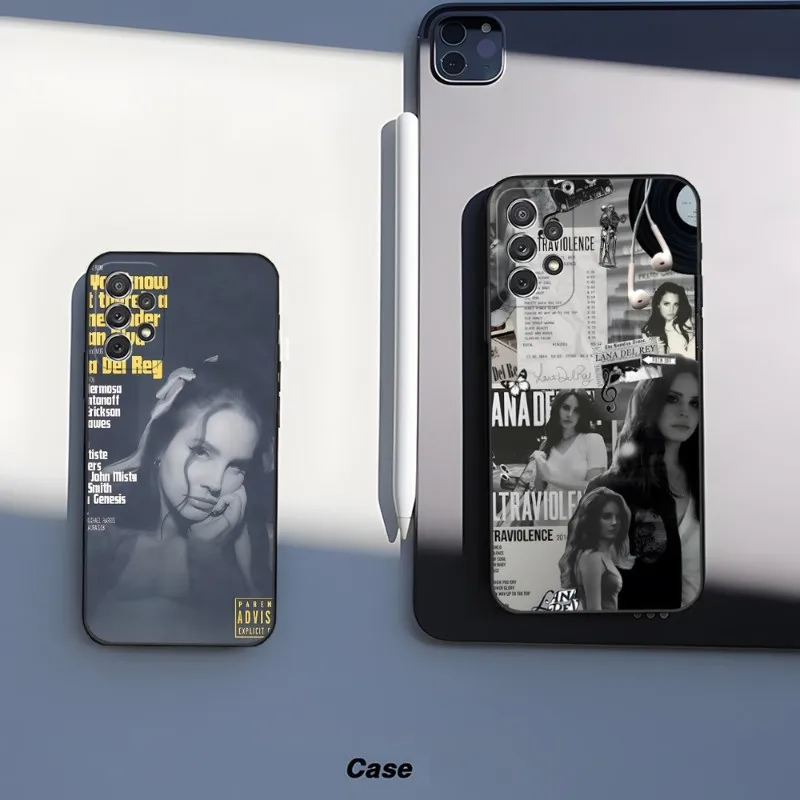 Lana Del Rey A&W Singer Phone Case For Samsung Galaxy Note 20 Ultra Plus Pro 10 9 8 J 7 Prime M 80s 51 52 30 30S 31 32 40 20 8 6