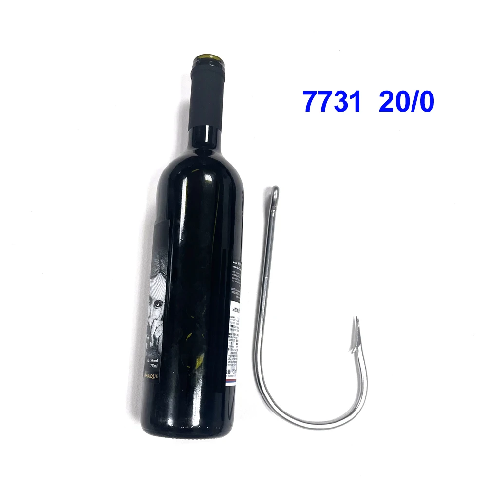 

Stainless Steel Mustad Fishing Hook, J-Type Assist Hook, CN02, 3Pcs, 20/0