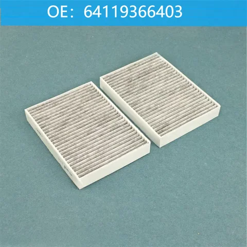 Aire acondicionado con filtro de cabina de coche 64119366403   Para BMW G05 G06 G07 G11 G12 G30 G31 518d 520i 525d 530i 725 730 X5 X6 X7 activado