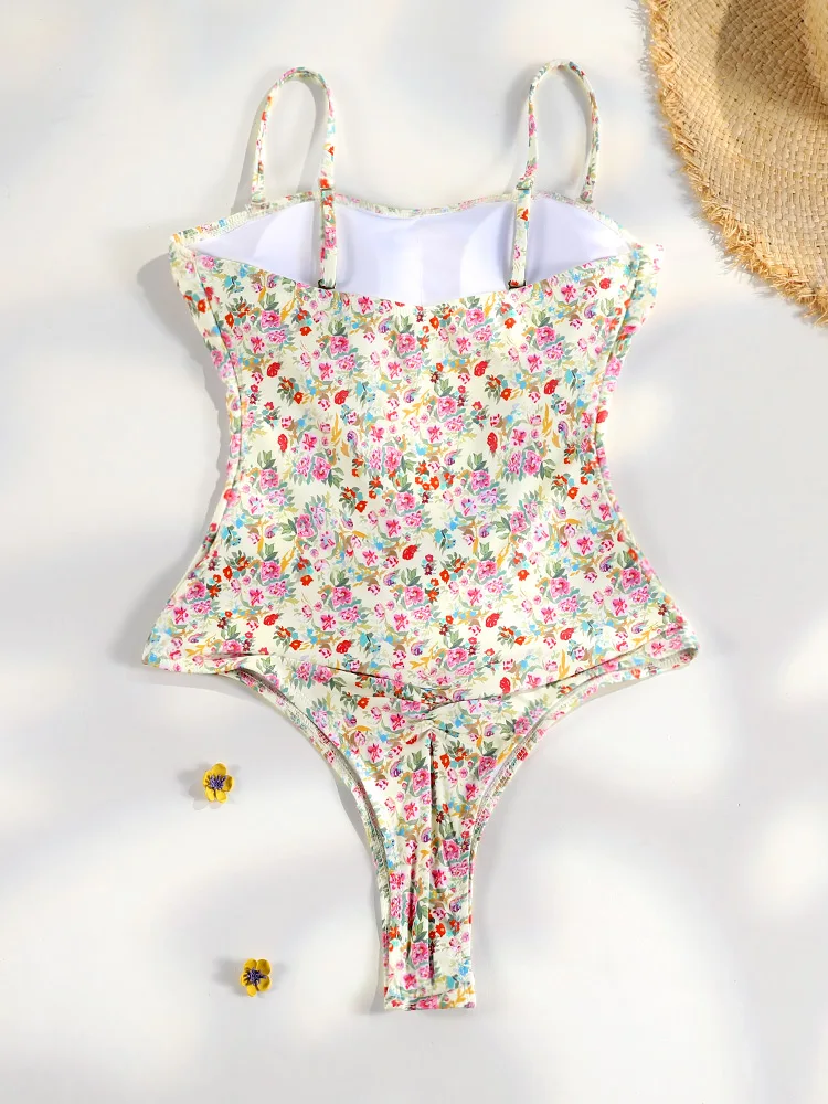 2026 Bandeau Swimsuit Women'S Bikini Micro Thongs Off Shoulder Swimwear Bandage Bathing Suits Velvet Biquini Brailian Swimsuit