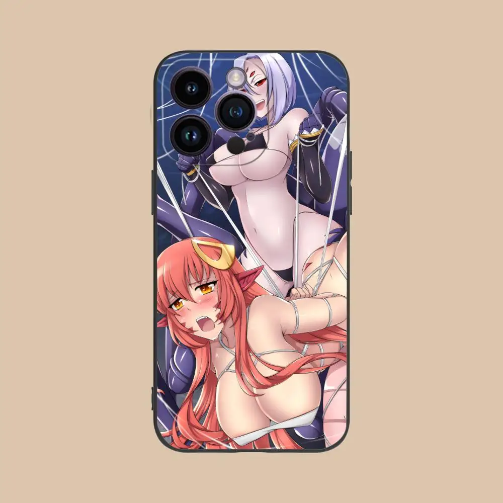 أنيمي Waifu هنتاي قضية الهاتف المحمول آيفون 17 16 15 14 13 12 11 X XR XS 8 7 برو ماكس زائد لون صغير واقية جميلة