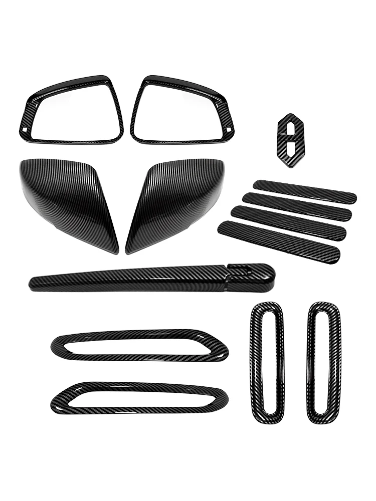 For Huawei Aito M5 2022 2023 Rearview Mirror Housing Fog Lampshade Wiper Arm Decoration Cover External Decoration