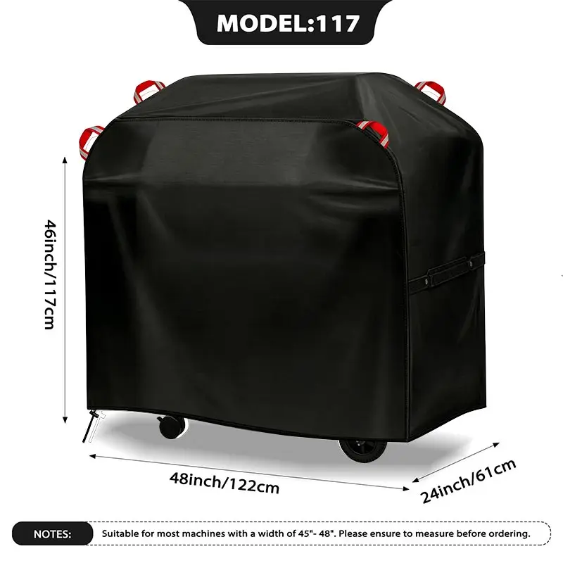 210D Silver Coated Cloth Outdoor Barbecue Hood Oven Cover,BBQ Cover Dustproof Gas Charcoal Electric Barbe Heavy Duty Grill Cover