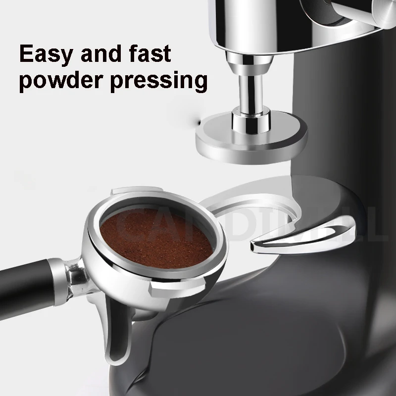 58mm Constant Pressure Stainless Steel Coffee Hammer Manual Coffee Tamper Coffee Powder Press Machine