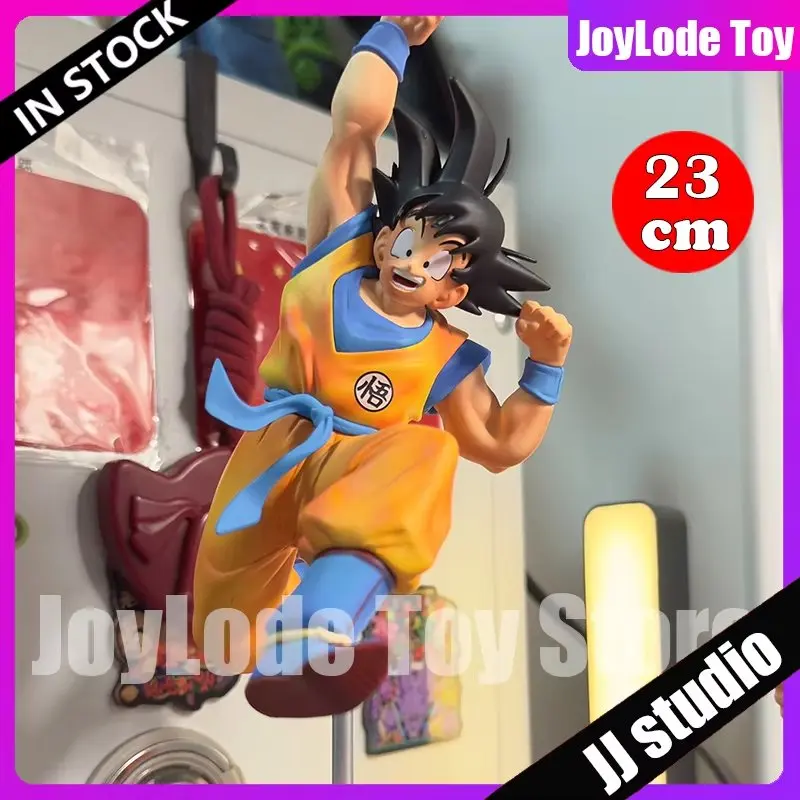 

JJ Studio 26CM Dragon Ball Goku Anime Figures Son Goku Jump Figue PVC Statue Room Decoration Collection Model Toys Gift IN STOCK