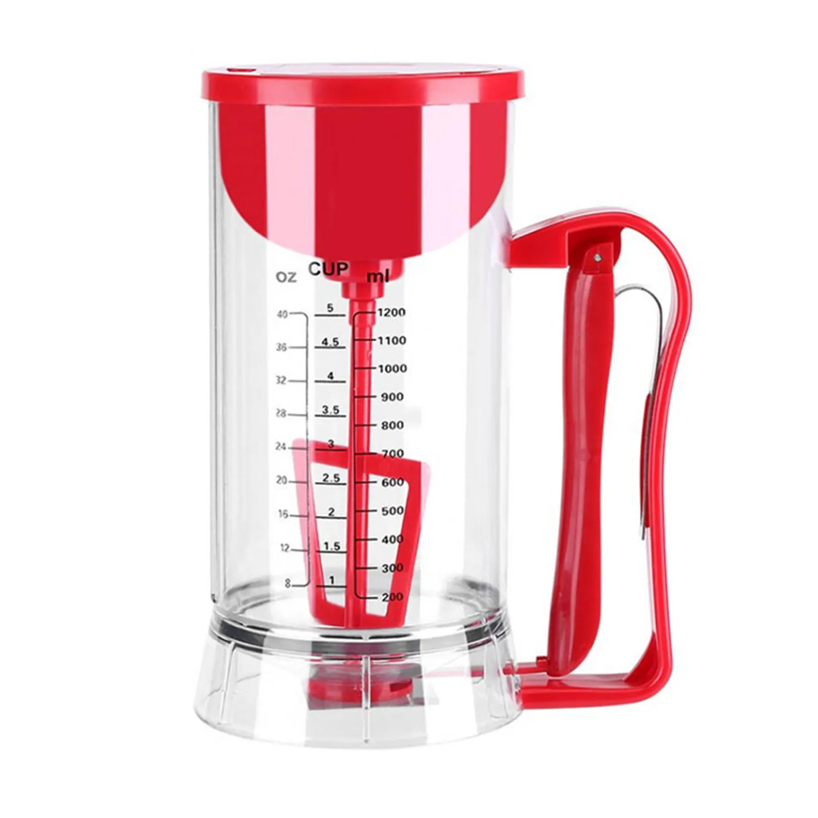 

1200ML Batter Dispenser Cupcake Pancake Batter Dispenser Electric Batter Dispenser Separator Mixer Baking Tool Cake Dispenser