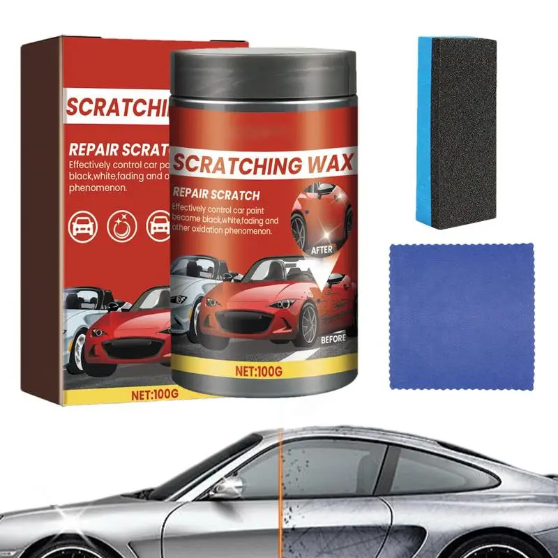 

Scratch Repair Wax For Car Gentle Effective Scratch Repair Wax Car Polishes & Waxes For Car Paint Scratch Repair Safe & Easy To