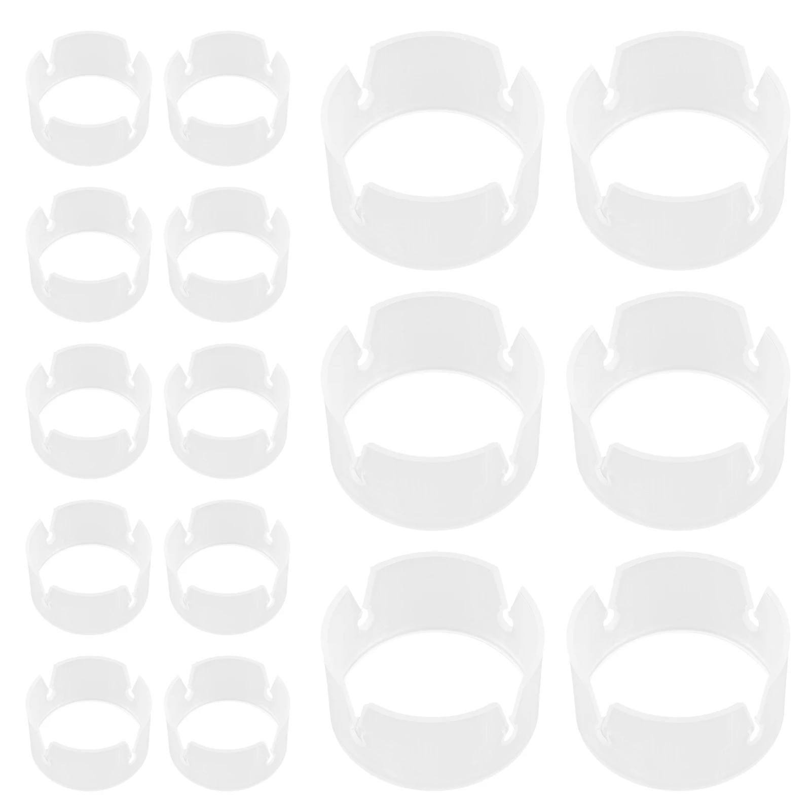 150 قطعة من موصلات قوس البالونات حلقات مشبك بلاستيكي لسهولة إعداد تزيين البالونات وإكسسوارات حفلات الزفاف والمناسبات #3