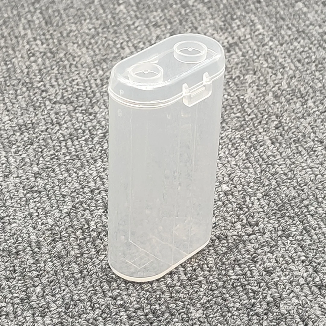 21700 battery storage box hard shell bracket 21700 charging battery box power box 21700 battery box plastic box transparent