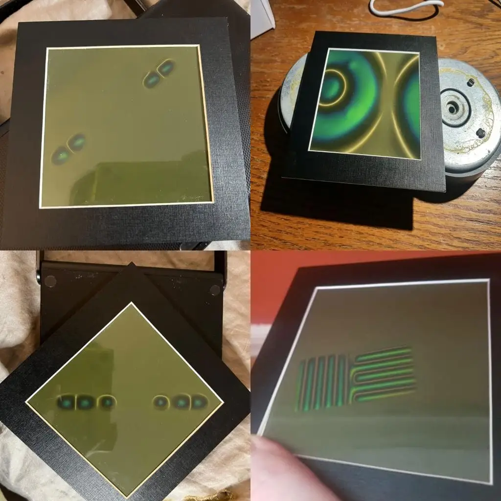 Field Viewer Viewing Film Card Magnets Detectors Pattern Display 3 Size high quality