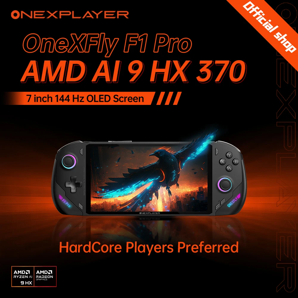 OneXPlayer OneXFly F1 Pro AMD 8840U AI 9 365 HX 370 OLED 144Hz 7