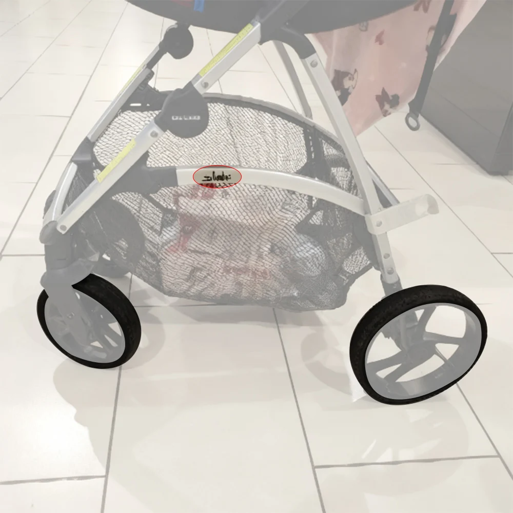 Custom Stroller Tire For Be Cool Slide Buggy Front Or Rear Wheel PU Tubeless Tyre Cover With Tread Good Match Direct Replace