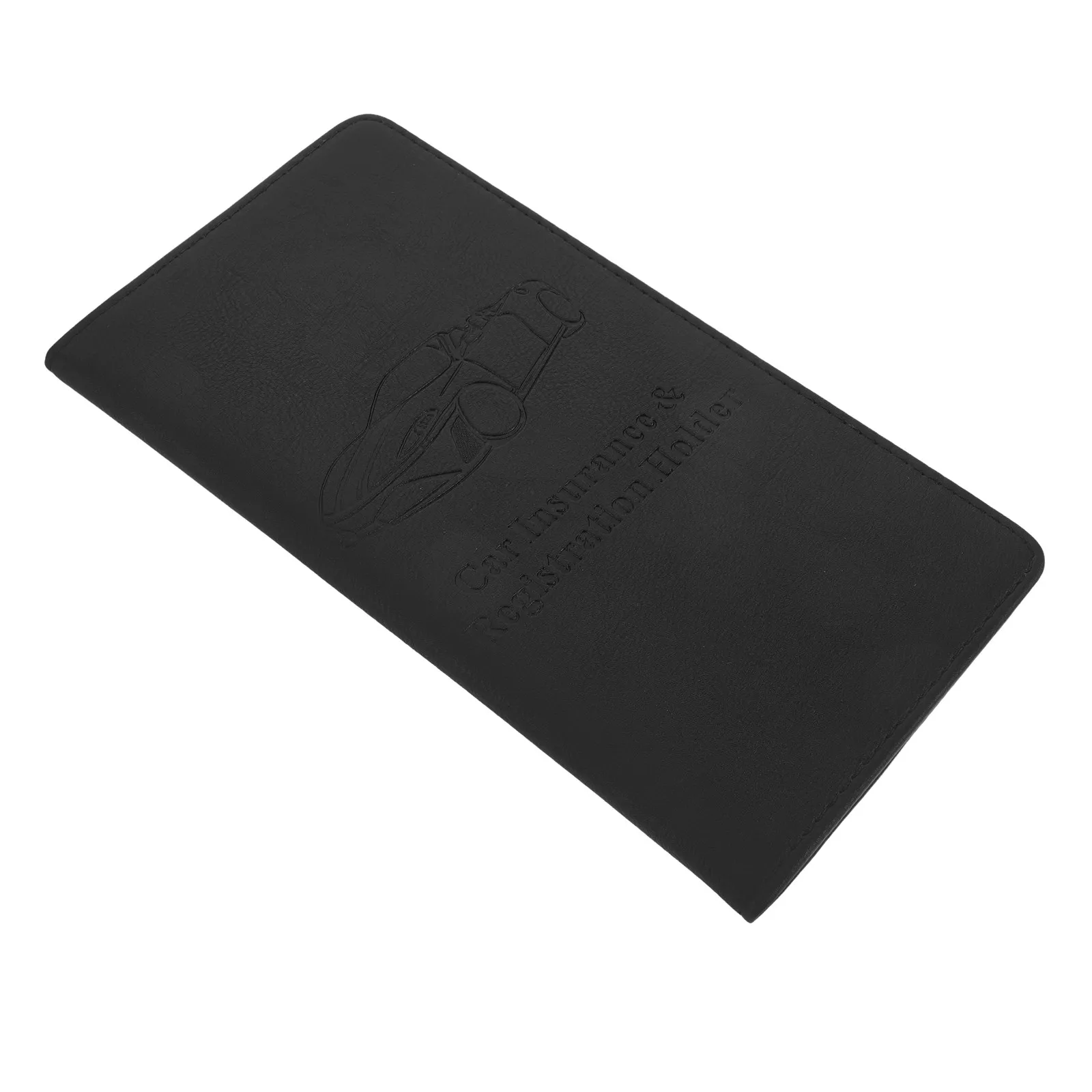 

PU Passport and Ticket Holder for Car Interior Driver License Vehicle Registration Insurance Card Organizer Compact Lightweight