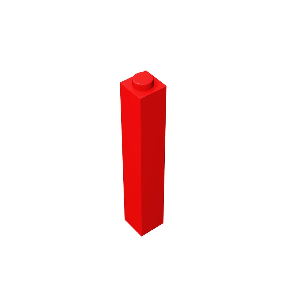 55pcs MOC compatible 2453 building block parts 1x1x5 support brick DIY children's toy technology parts