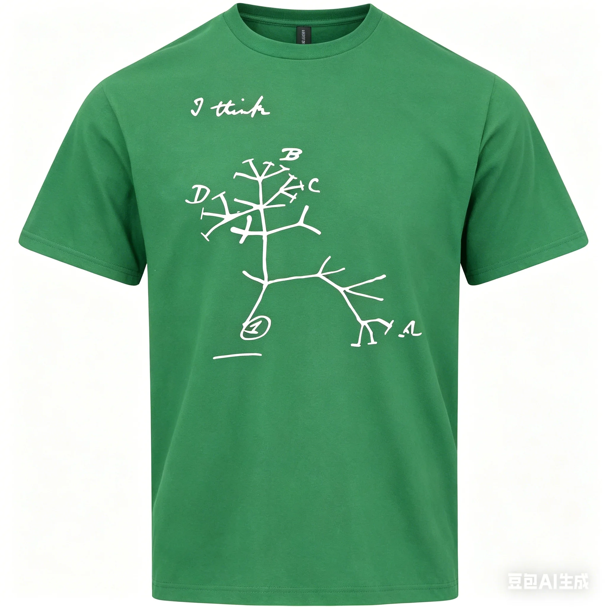 Darwin Tree of Life T-shirt, Which I Believe Represents Evolution, Charles Darwin Graphic T-shirt, Retro Street Style for Women.