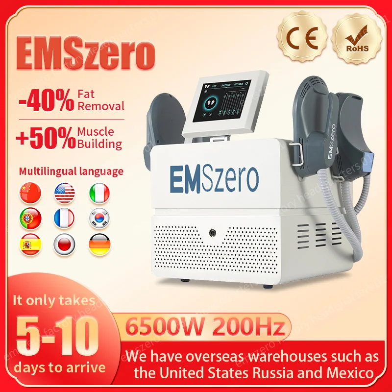 Emszero RF Machine EMS Sculpt Muscle Stimulation Fat Remova Butt Build Slimming Machine EMSzero  Body Sculpting fat burning