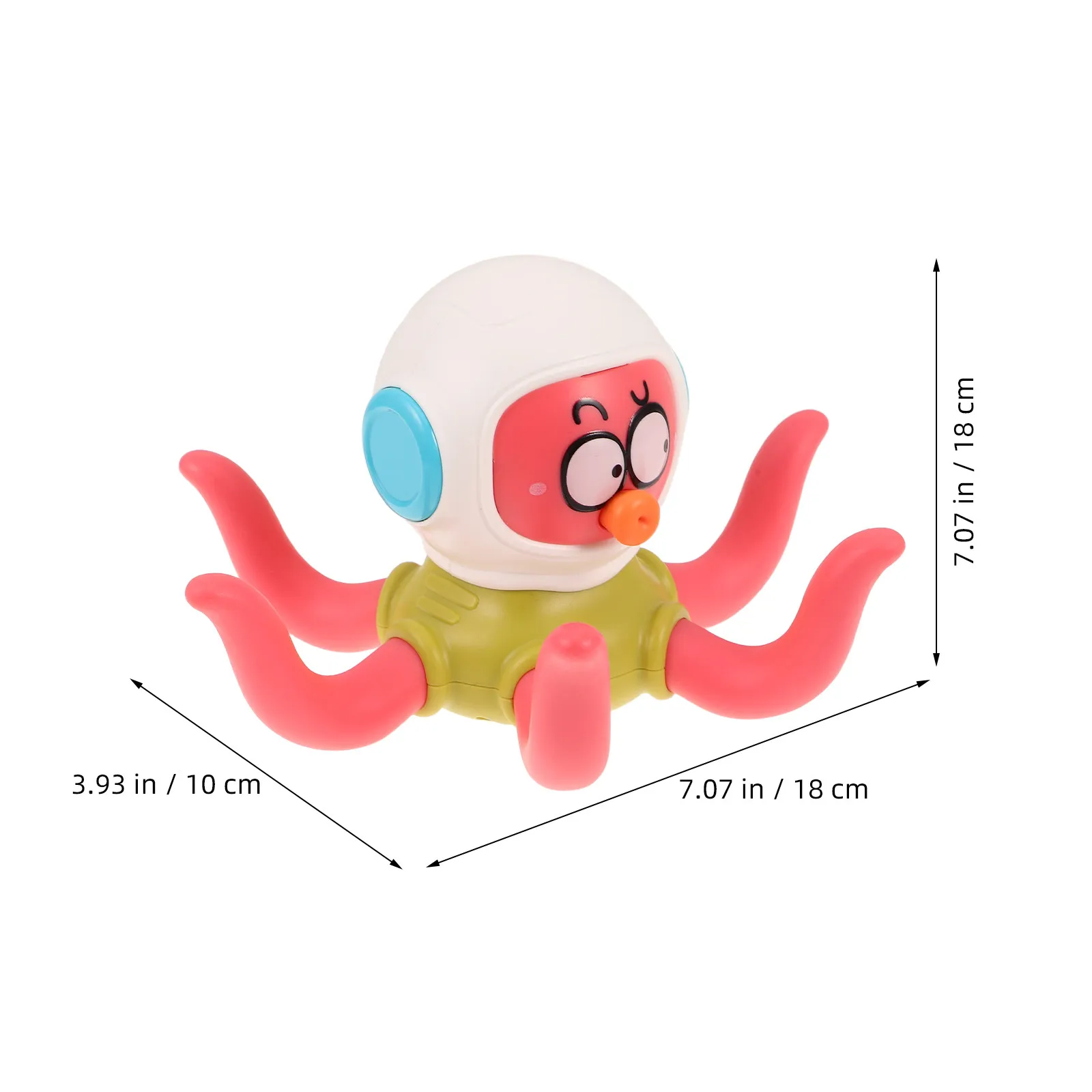 1Set Octopus Ring Toss Floating Bath Game for Kids Pool and Outdoor Hand Eye Coordination Play Floating Octopus Toy