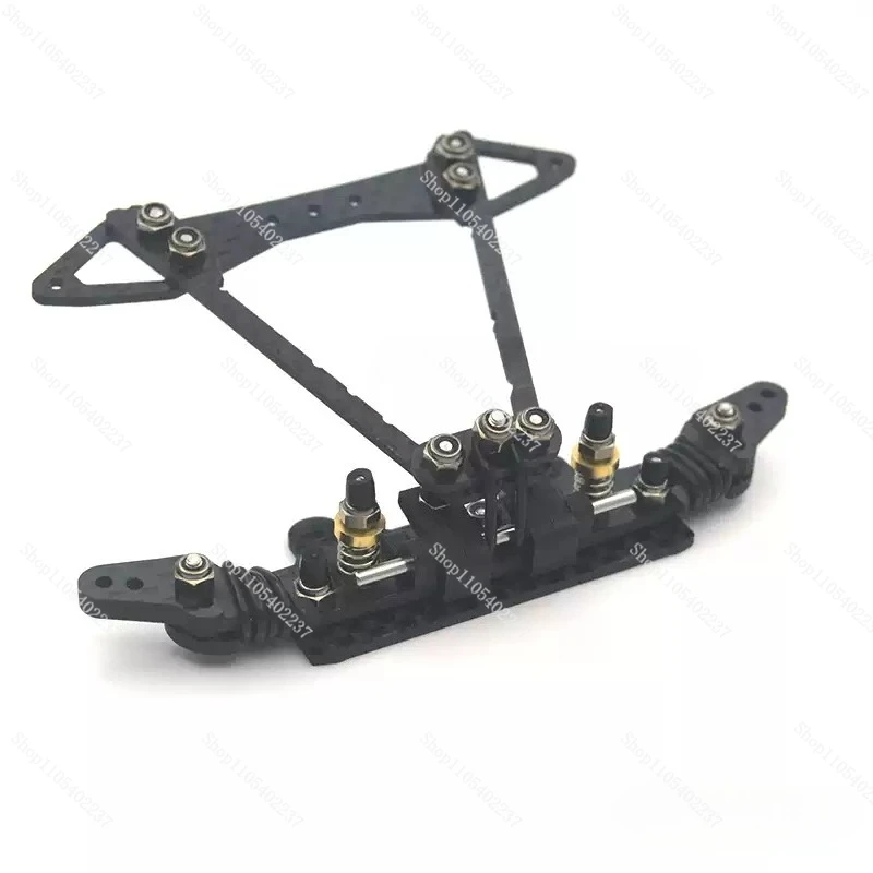 Mini 4WD Carbon Fiber CNC Suspension Kit MS MSL VZ Car Swing Track Fish Head Pivot Sliding Screw