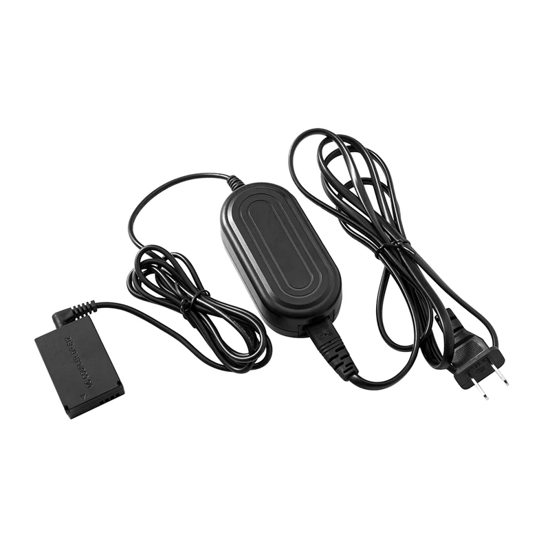 แบตเตอรี่เลียนแบบ E12 LP-สำหรับ Canon EOS M M2 M50 M100 M200 Mark II Dummy Coupler US Plug