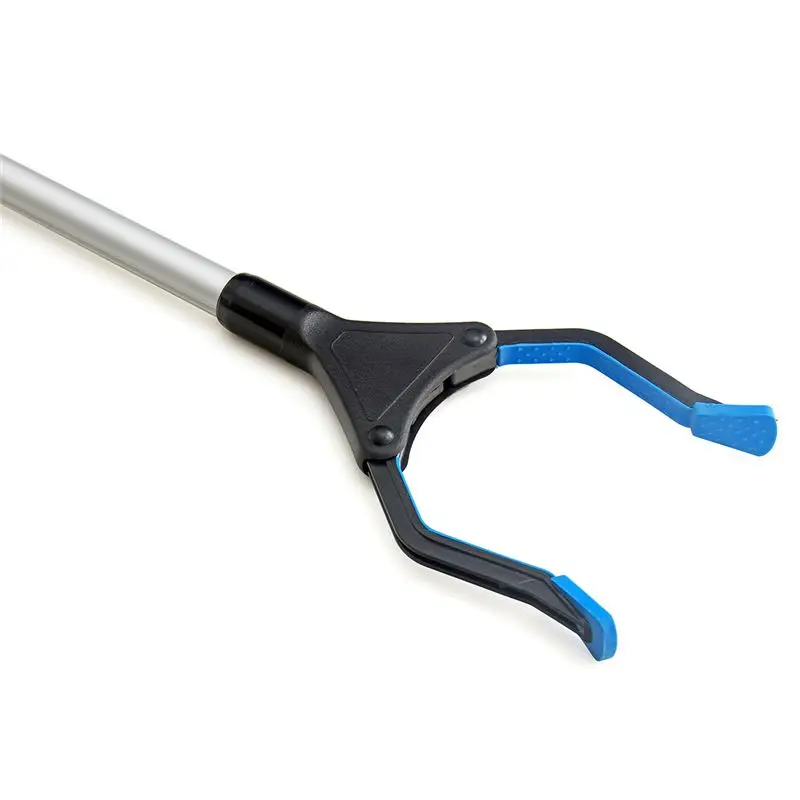 DT15 Foldable Reacher Grabber Pick Up Tool, Lightweight Aluminum Alloy Garbage Picker for Seniors, 81cm Grabbers