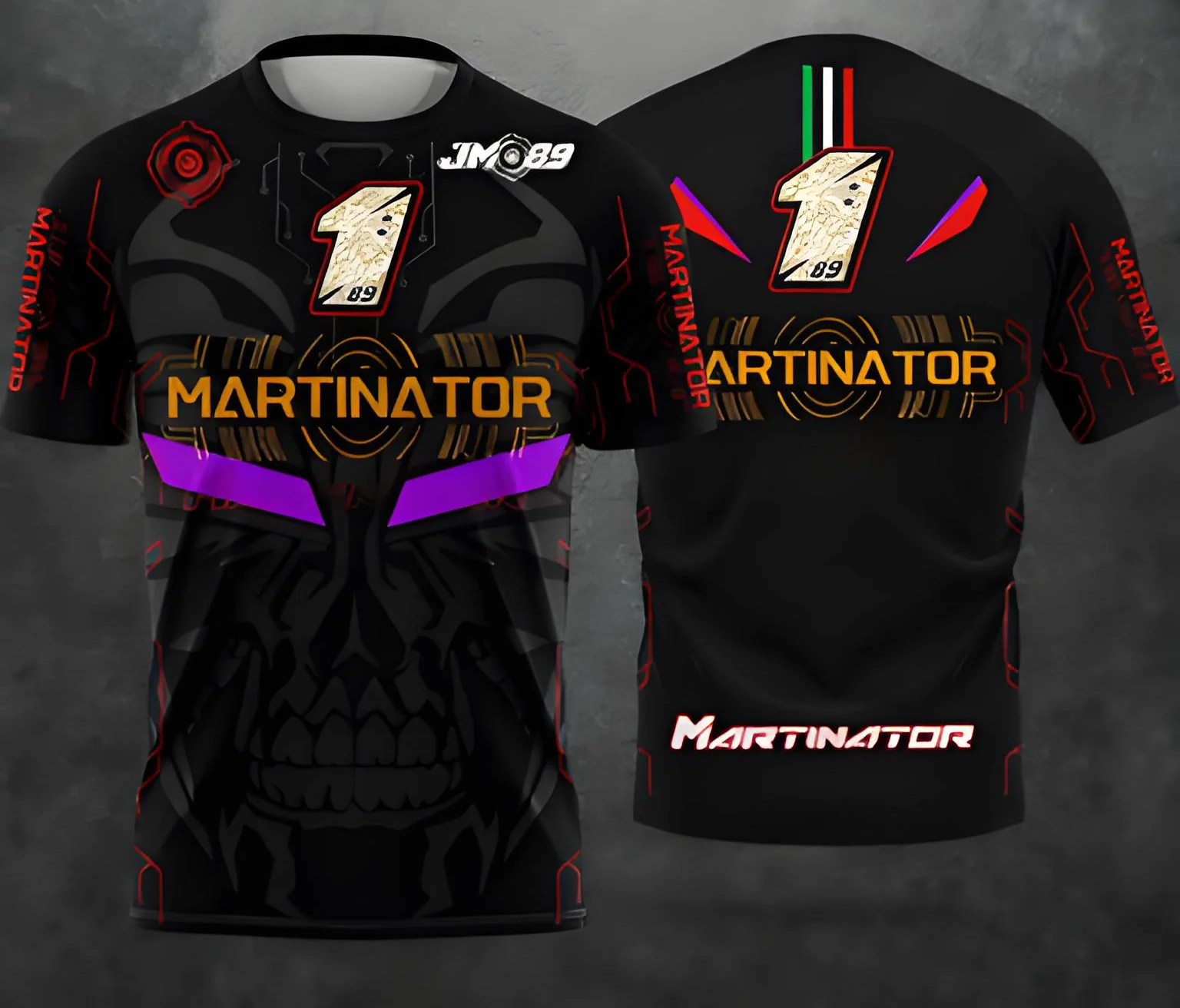 ملابس خورخي مارتن للمروحة | # 89 تصميمًا مع نسيجًا عالي الجودة وجيد التهوية |   هدية الصيف المثالية لمحبي MotoGP خفيفة الوزن